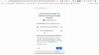 Google Sheets API demo