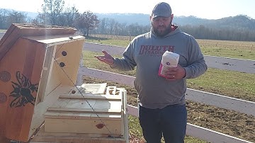 Horizontal Langsdroth BeeHive/ Long Hive.. The Bee Barn, Part 3 "winter feeding box" 🐝