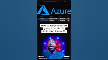 How to assign an action group to an alert in #micrososft #azure ?!