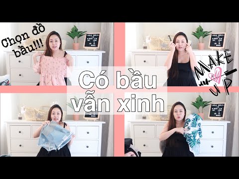 MẶC ĐẸP KHI CÓ BẦU| ĐỒ MAKE-UP KHÔNG THỂ THIẾU KHI CÓ BẦU | quan ao bau dep