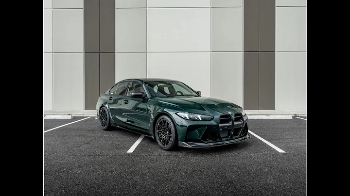 2025 BMW M3 Competition xDrive – Verde British Racing over Tartufo | Walkaround & Review