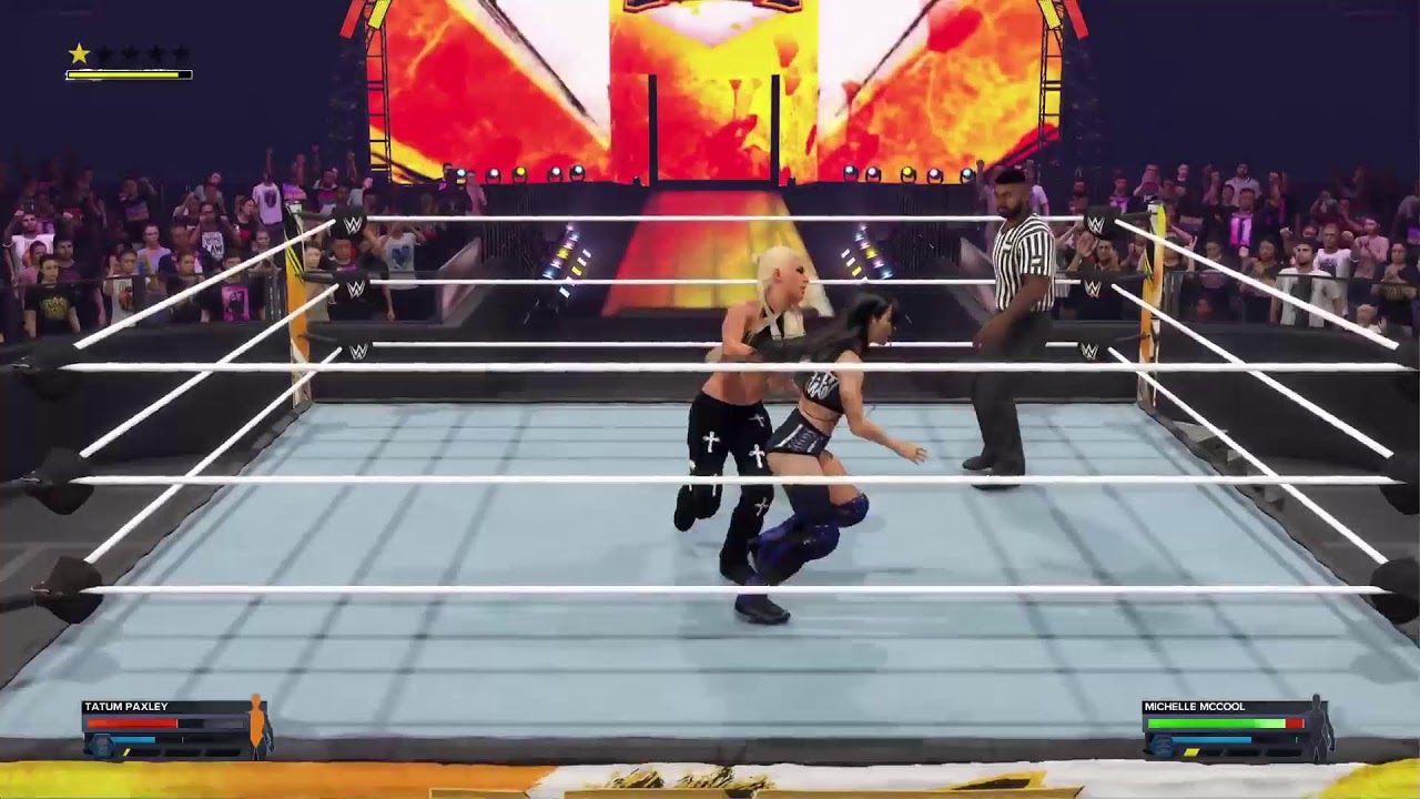 Michelle McCool 🆚 Tatum Paxley NXT Heatwaves 2024 WWE Women's