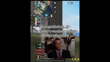 A toxic Free Fire kid player using abusive language on voice chat ~ #freefire #toxic #new