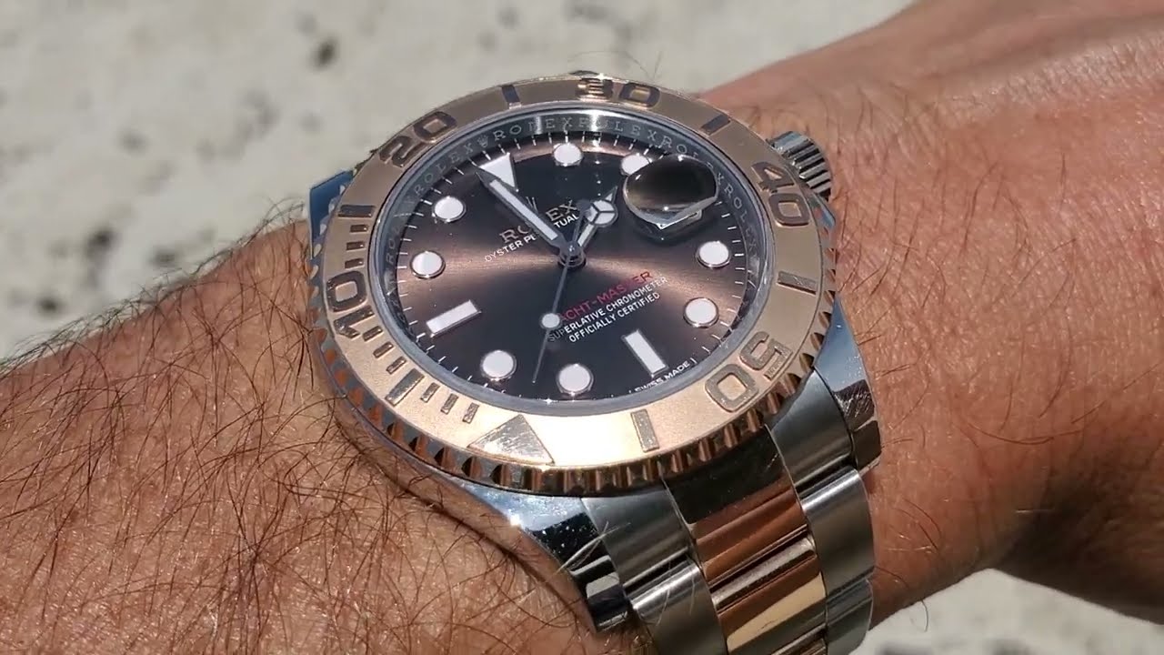 rolex yacht master 40 chocolate review