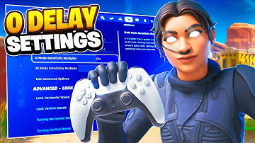 *NEW* Best Controller Settings + Sensitivity For Fortnite Chapter 6!(PS4/PS5/XBOX/PC)