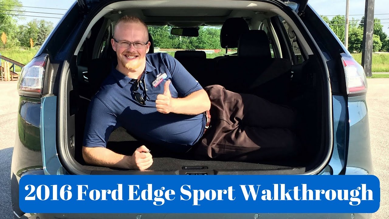 2016 Ford Edge Sport Review by Alex Buker at Andy Mohr Ford Plainfield Indiana