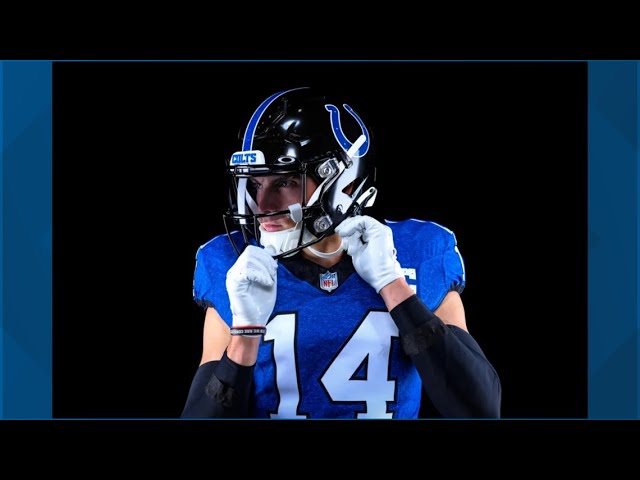 Colts unveil alternate uniform for 2023 season - YouTube