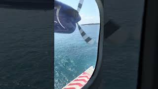 Maldives Seaplane Flight to Milaidhoo maldives seaplane shorts