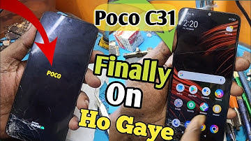 Poco C31 Fast Logo Stuck Problem Solution | Finally On Ho Gaye | Poco C31 Part 2