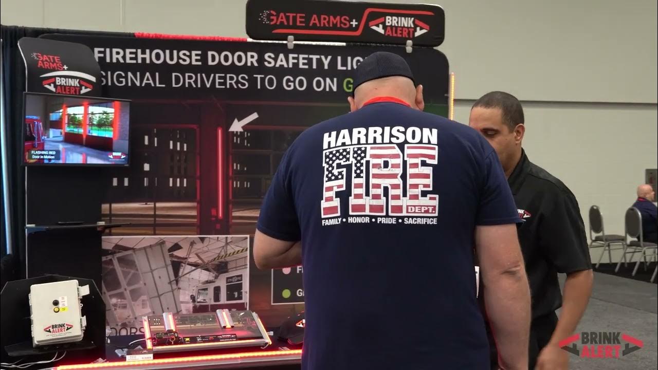 Firehouse Expo 2023 in Columbus, OH BrinkAlert LED Safety Lights