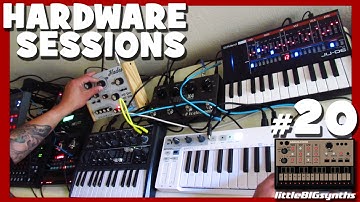Hardware Session #20 | Microbrute, JU-06, Volca FM, Hades, and Electribe 2