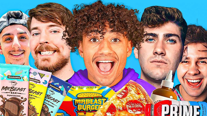Rating YouTuber Products.. (Mr. Beast, Faze Rug, Airrack & MORE)
