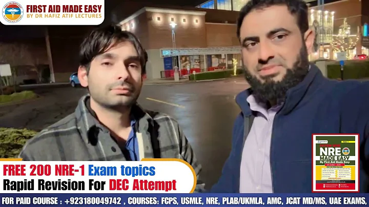 200 NRE-1 Exam Topics | Rapid Revision | Complete in Just 4 Days! | Dr Hafiz Atif | #fameplatform