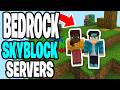 Top 3 Skyblock Servers For Minecraft Bedrock 26.13! - Server IPs