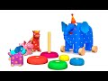 Любимые игрушки Деревяшек  -  Деревяшки -  сборник серий -  мультфильм для малышей