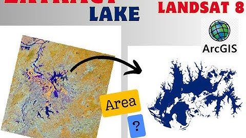 How to extract lake or water body from Landsat 8 | unsupervised classification arcgis