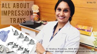 Impression Trays | Definition| Classification | Parts | Types.                   (Sl No:13) screenshot 1