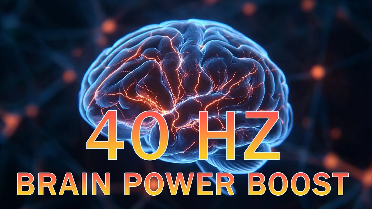 40Hz Binaural Beats - Boost Brain Power for Focus, Clarity & Mental ...