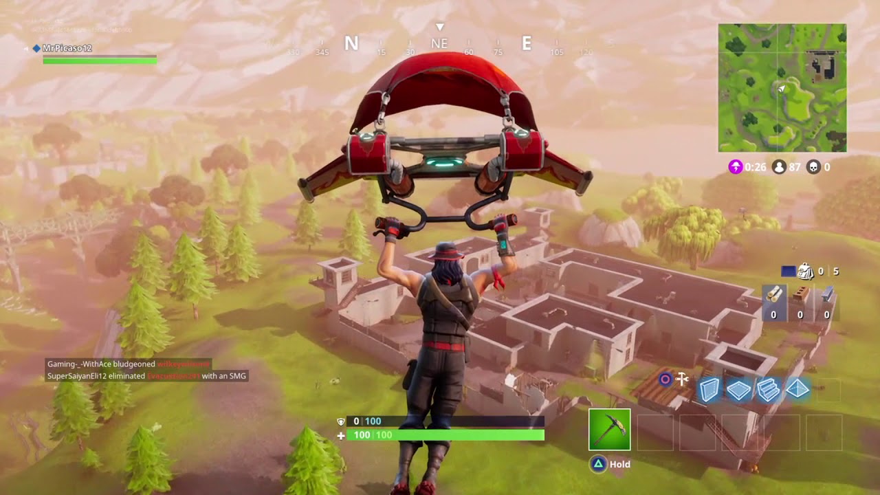 I Got A Win In Fortnite BR! - YouTube