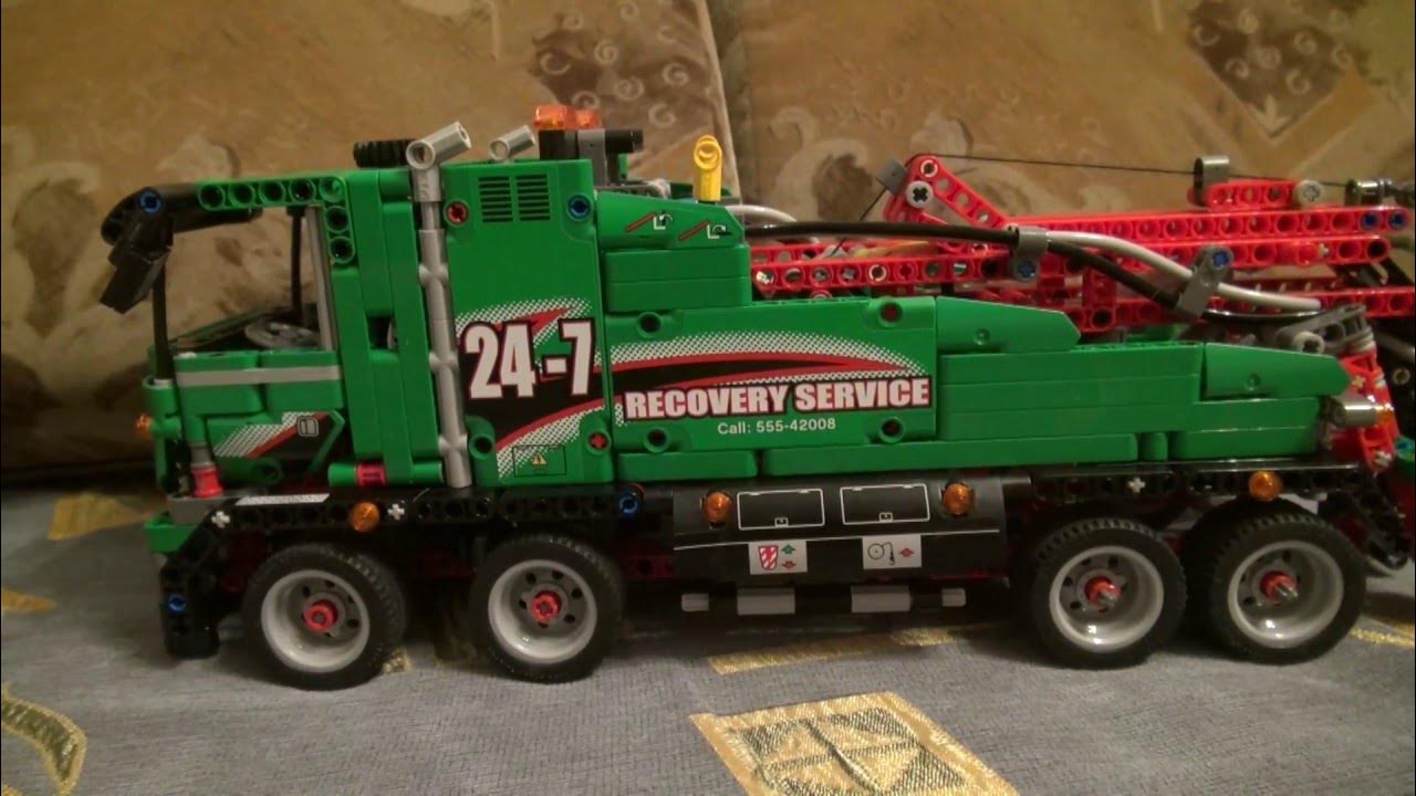 Обзоры лего. 1й выпуск. Lego 42008 " Машина техобслуживания" - YouTube