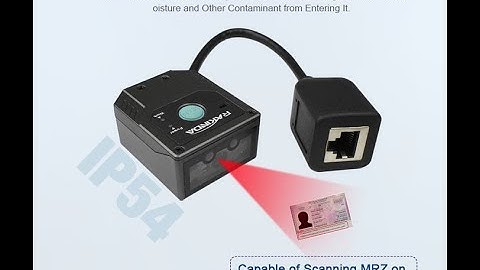 LV3000H Android 2D Barcode  Passport MRZ OCR Scanner Module