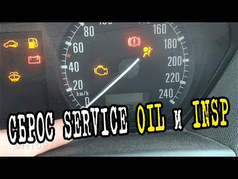 Сброс сервисного интервала Service OIL и Service INSP Skoda Fabia