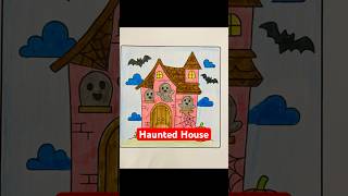 Download Lagu 🏚️ From Black \u0026 White to Color! 🎃 | Halloween House Coloring ✨🖌️ #viralreels #halloween MP3