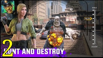 Kill Shot Virus - Gamepaly Walkthrough - (Part2 )- Region 1 (iOS, Android) Zombie Game