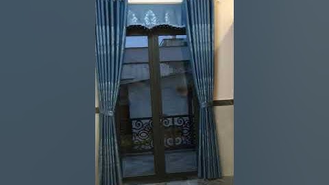 Rèm Cửa Màu xanh dương đẹp - Rèm cửa đẹp HCM - Tư vấn miễn phí tại nhà