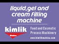 Liquid , Gel and Cream Automatic and Manuel Filling Machine