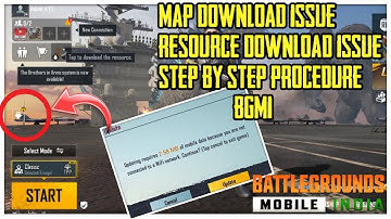 BGMI resource pack download issue | BGMI map download issue solved tamil | Tamil gamingwoods |