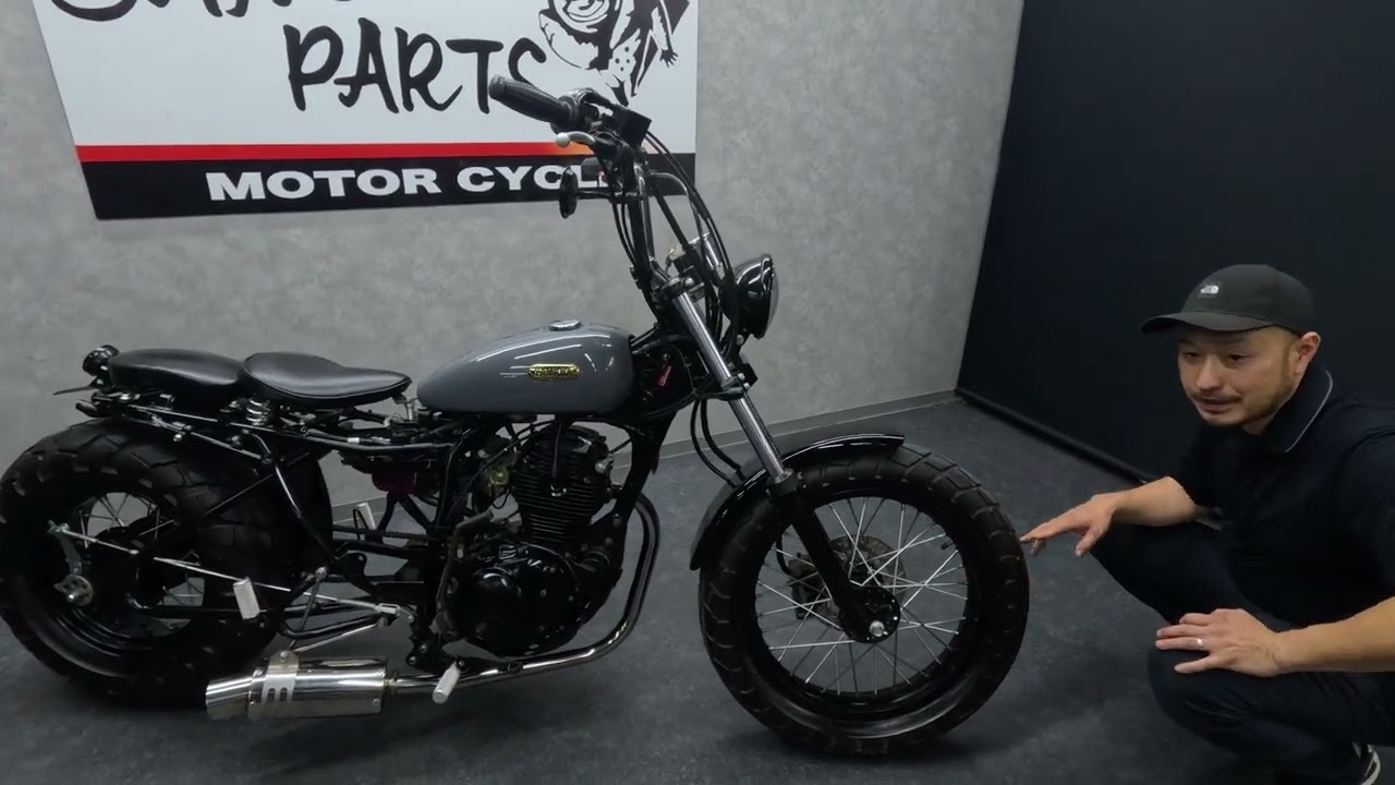 An ultra-fine car! ? A very cool TW225 fully customized! Believe