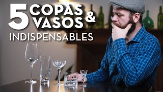 5 Copas & Vasos Básicos | Para Tener en el Bar de Casa