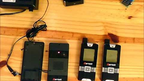 Zartek ZA650 Digital Wireless Gate Intercom Programming & Installing