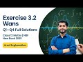 Exercise 3.2 Q#(1–4) | Class 12 Maths | NBF New Book 2025 | Full Urdu Explanation & Solutions