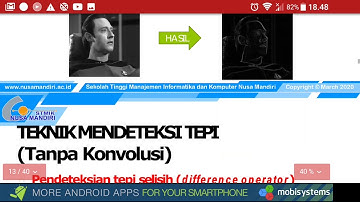 Deteksi tepi (Edge detection)