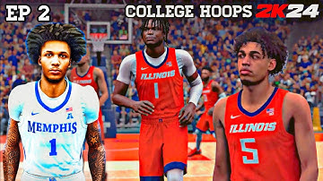 87 COMBINED POINTS AGAINST MIKEY WILLIAMS & MEMPHIS | COLLEGE HOOPS 2K24 EP 2