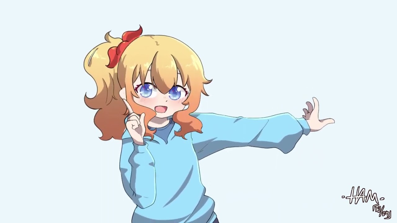 Loop Animation Doodle Dance – Cel-Shaded | HamHamHam