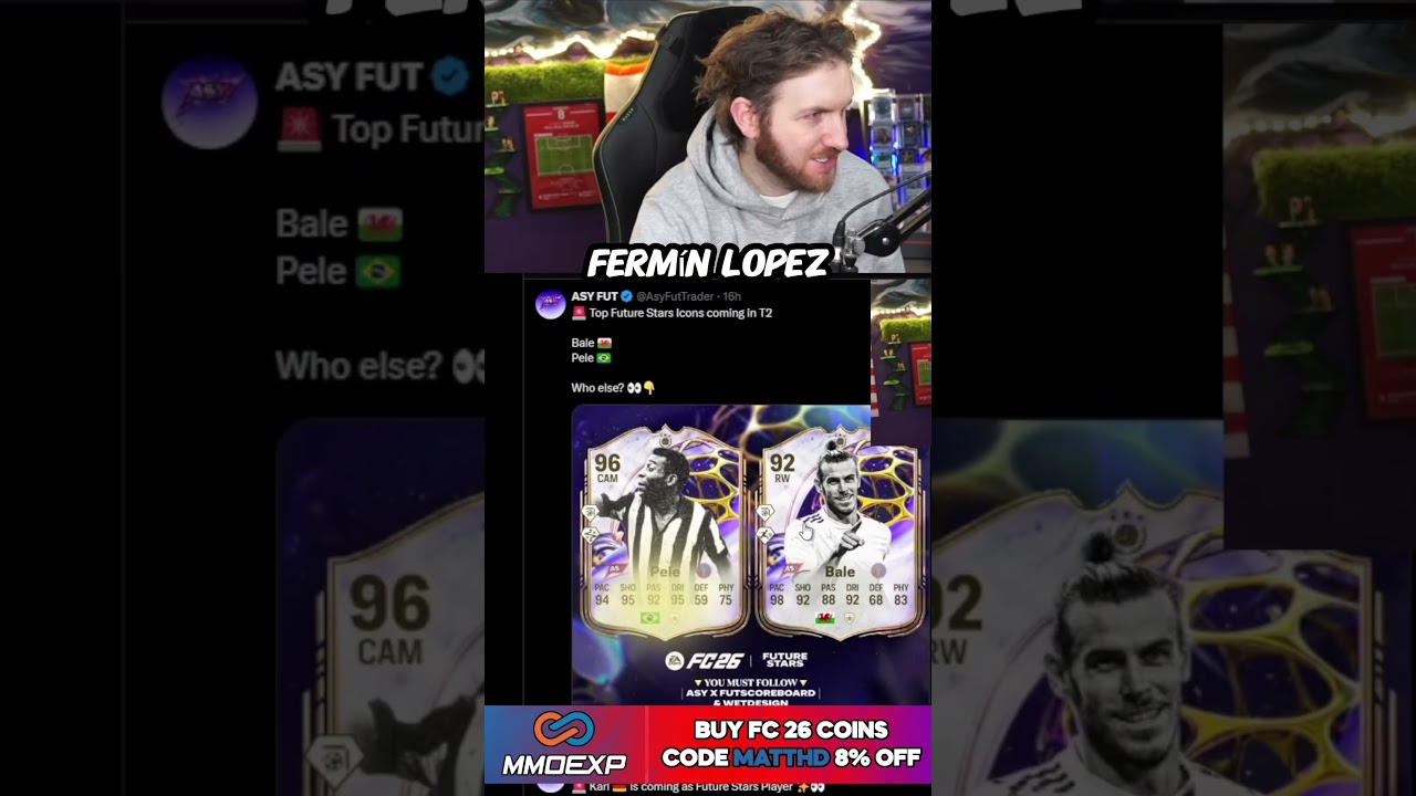 OMG PELE! FUTURE STARS TEAM 2 IS INSANE! #fc26 #shorts