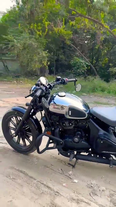 Jawa Bobber 42 black mirror edition #jawa