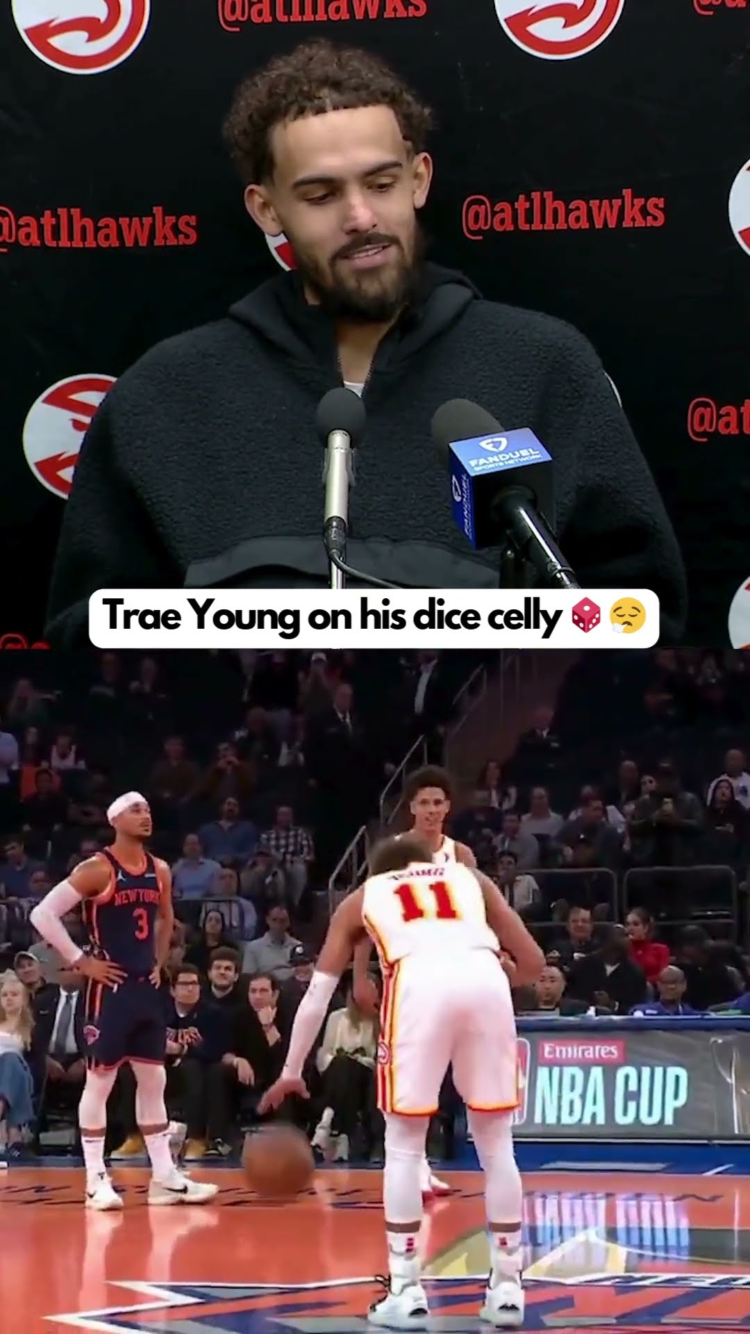 Ice Trae rolled the dice on the Knicks logo ?‍?