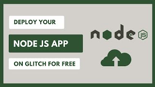 How to Deploy Your Node js Application on Glitch for free screenshot 4