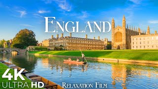 ENGLAND 4K • Scenic Relaxation Film with Peaceful Relaxing Music and Nature Video Ultra HD