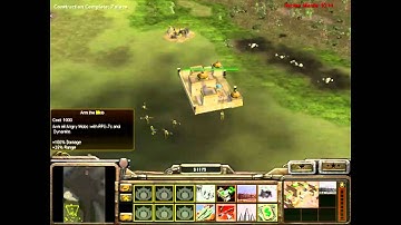 C&C Generals Shockwave Challange Juhziz Vs Tao(1/3)