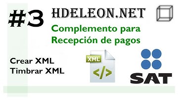 Curso complemento para recepción de pagos en C# .Net | Crear xml, timbrar | SAT cfdi 3.3 | #3