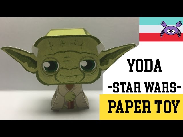 Baby Yoda Minecraft Star Wars Papercraft Origami DIY Paper -  Israel