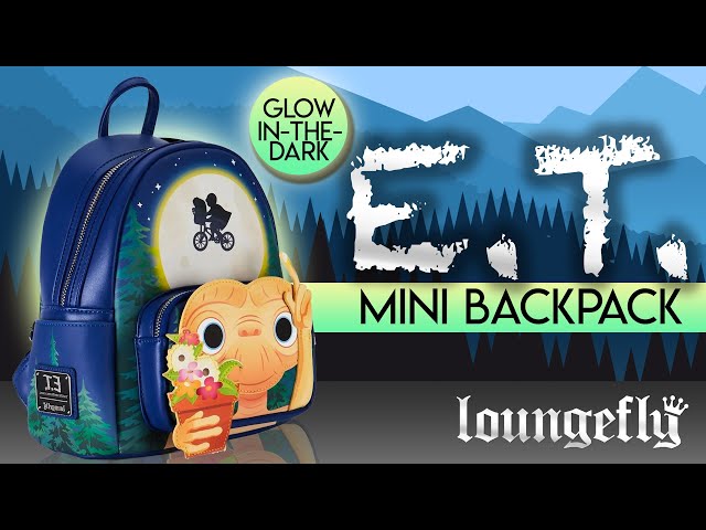 Loungefly Little Mermaid LED Light Up & Glow-In-The-Dark Mini