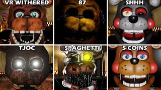 Ultimate Freddy Night - All Jumpscares V1.6.3 Update