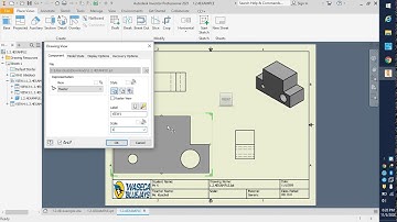 IED - Dimensioning in Inventor