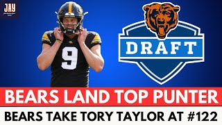 Bears LAND TOP PUNTER At #122 w\/IOWA PUNTER TORY TAYLOR.  Ryan Poles land A+  on Draft!